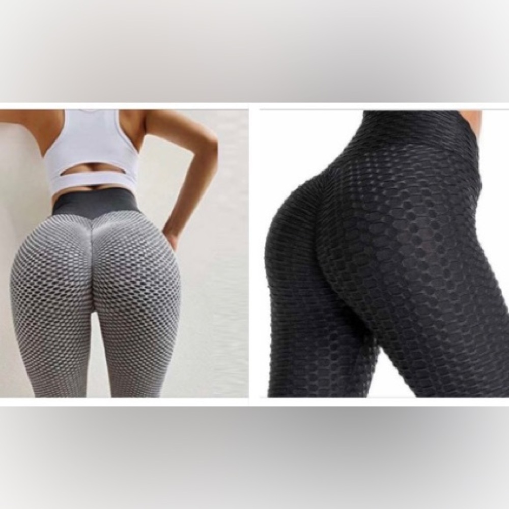 Two pairs of anti cellulite leggings-NWOT